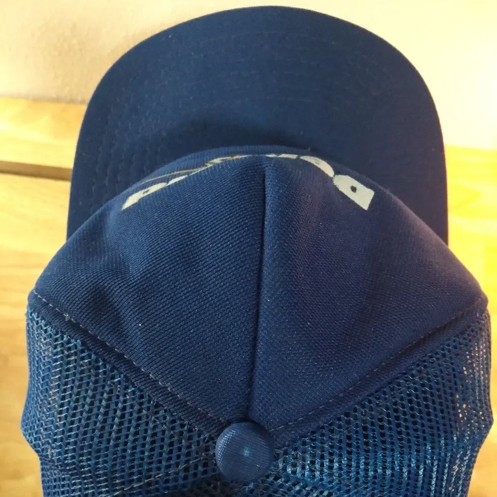Vintage New Era Delfield 1 Snap Back Mesh Trucker Hat